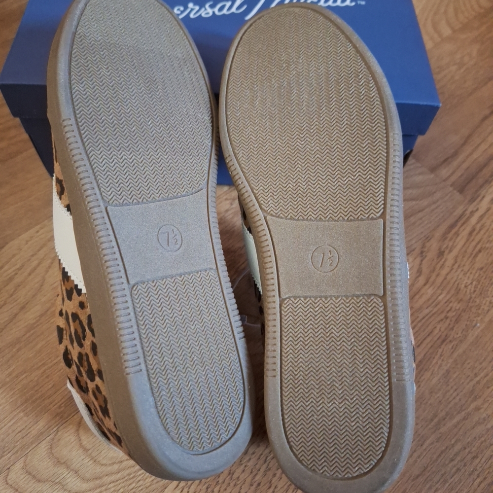 Universal Thread Leopard Print Brown Spencer Memory Comfy Sneakers Shoes 7.5 - Picture 9 of 10